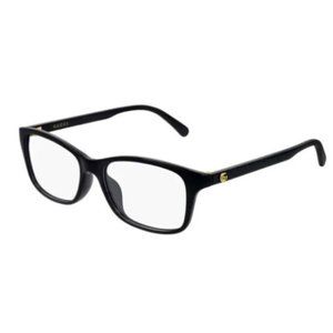 Authentic Gucci Eyeglasses GG0720OA 005 Black Square Frames 54MM RX-ABLE